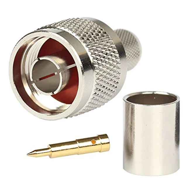 RF Connector N Male For 5D-FB Cable Crimp Type N-C-J5 RF Connector N Male For 5D-FB Cable Crimp Type N-C-J5